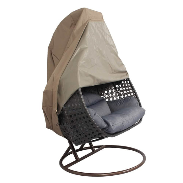 leisure mod Hanging Egg Swing Chair Outdoor Fabric Cover