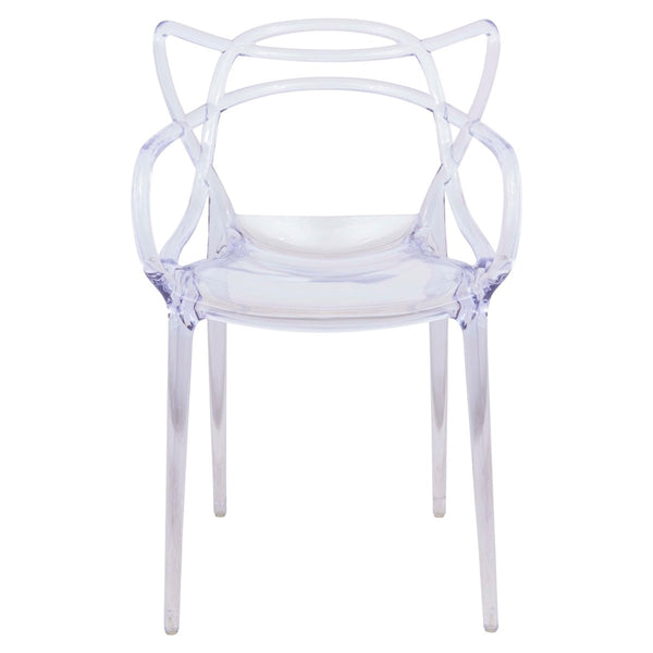 Leisure Mod Milan Modern Wire Design Dining Chair