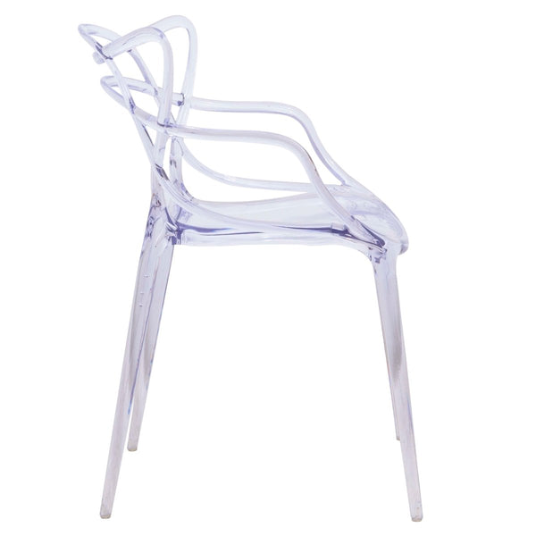Leisure Mod Milan Modern Wire Design Dining Chair