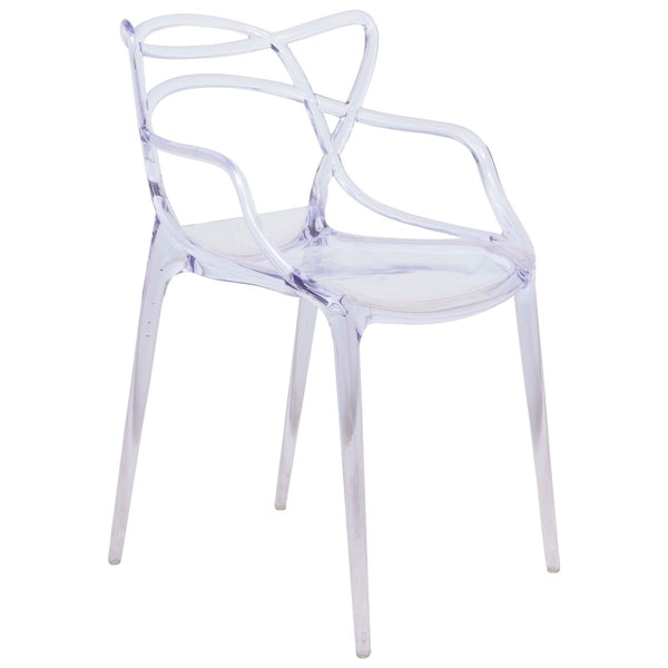 leisure mod Milan Modern Wire Design Dining Chair