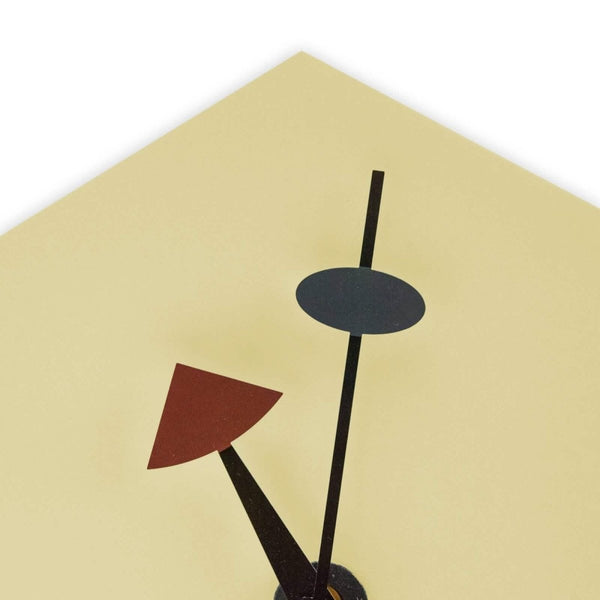 Leisure Mod Manchester Modern Hexagon Silent Non-Ticking Wall Clock