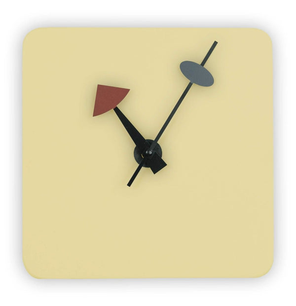 Leisure Mod Manchester Modern Square Silent Non-Ticking Wall Clock