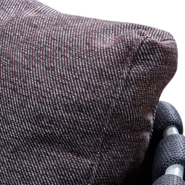 Leisure Mod Spencer Modern Outdoor Rope Club Chair With Cushions