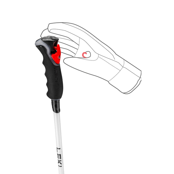 Leki CARBON 14 3D WOMEN'S Poles