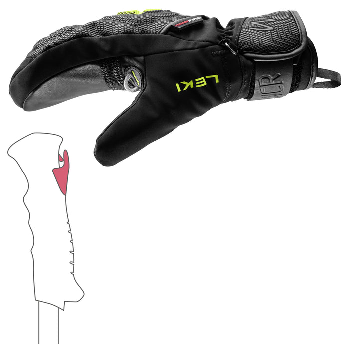 Leki WCR C-TECH 3D JUNIOR MITT Gloves
