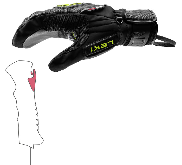 Leki WCR C-TECH 3D MITT Gloves