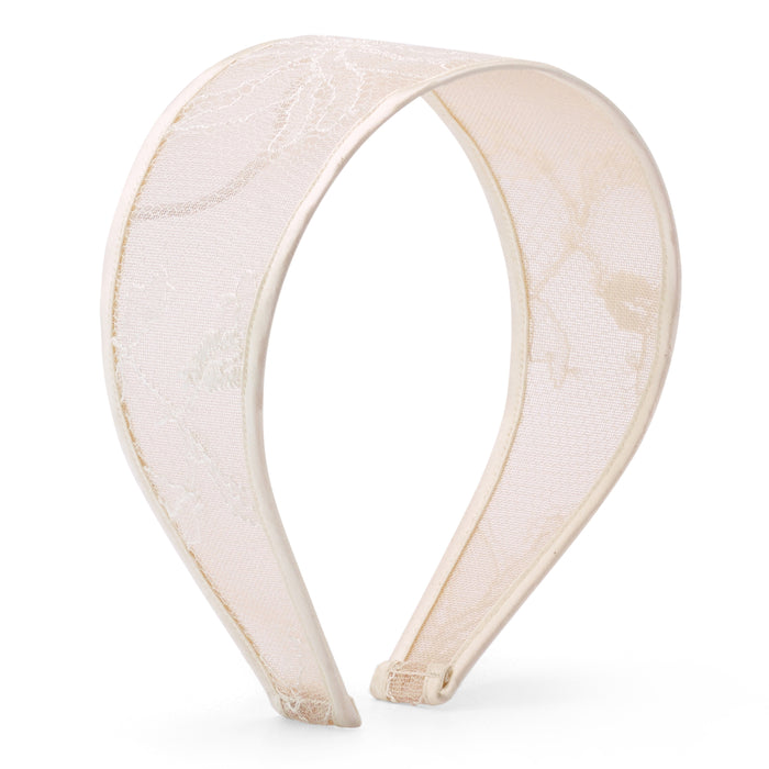 lelet ny Giselle Lace Wide Headband Blue Lace Agate