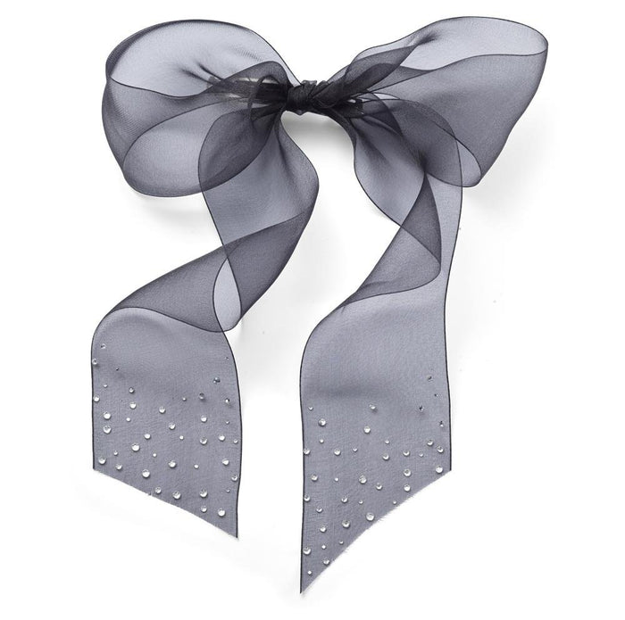 lelet ny Amy Crystal Bow Black