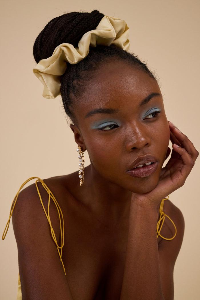 Lelet Ny Amy Oversized Scrunchie Butter Yellow