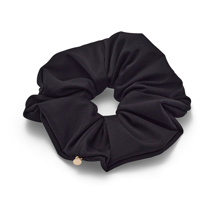 lelet ny Annika Oversized Scrunchie Black