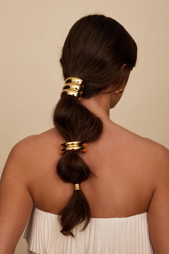 Lelet Ny Anya Mini Pony Cuff 14k Gold Plate
