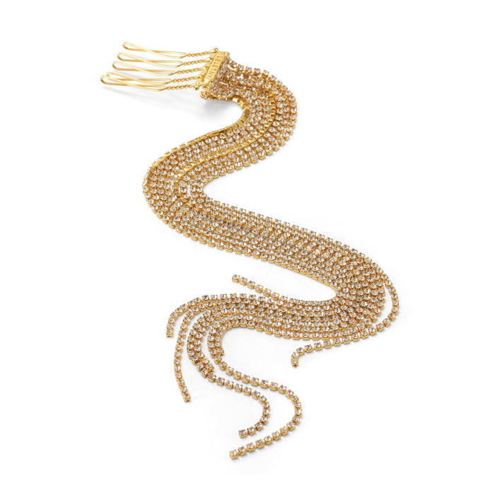 lelet ny Chain Chain Crystal Comb