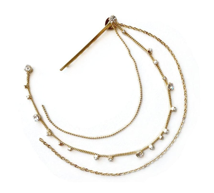 lelet ny Coco Crystal and Pearl Tassel Bobbi