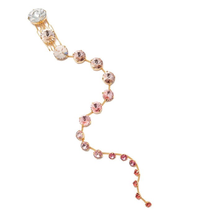 lelet ny Crystal Spine Blush Comb