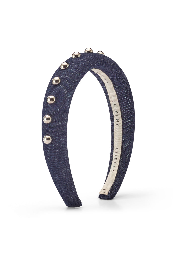 lelet ny Dakota Denim Studded Headband
