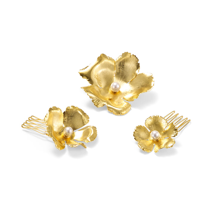 lelet ny Eden Floral Comb Set