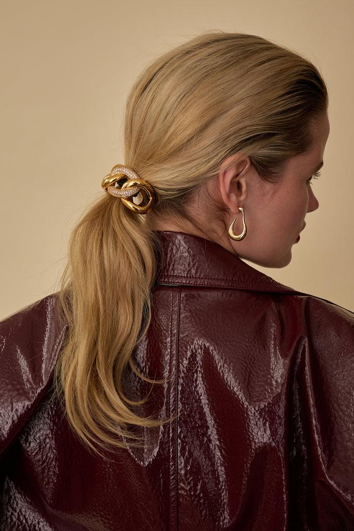 Lelet Ny Elena Pave Chain Pony Cuff