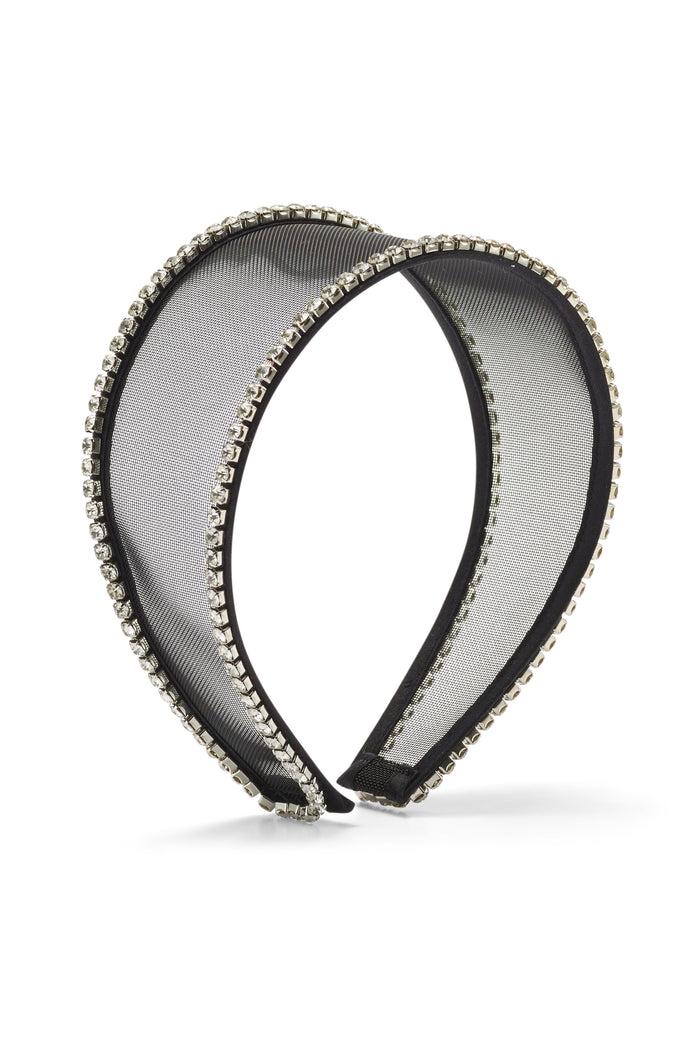 lelet ny Ella Mesh Crystal Headband