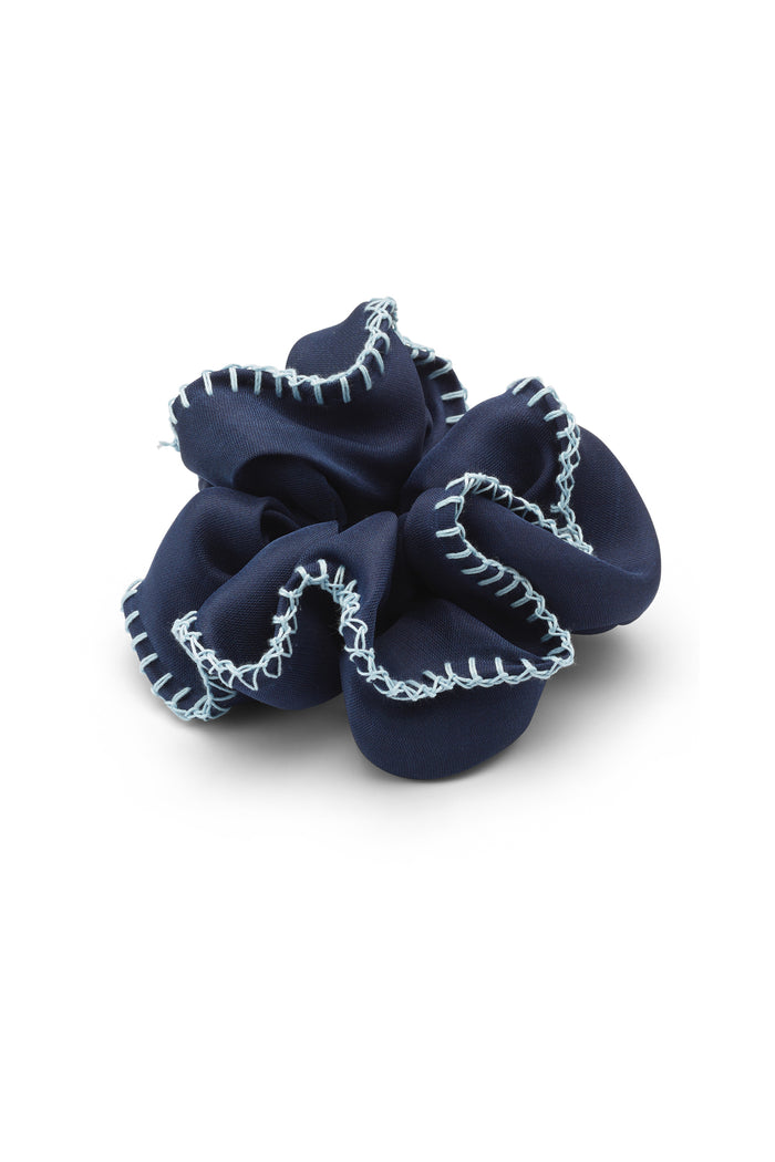 Lelet Ny Erin Whipstitch Scrunchie Black