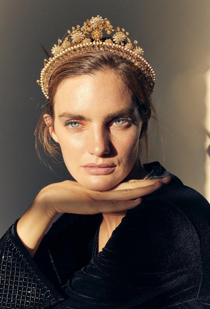Lelet Ny Filigree Crystal Crown