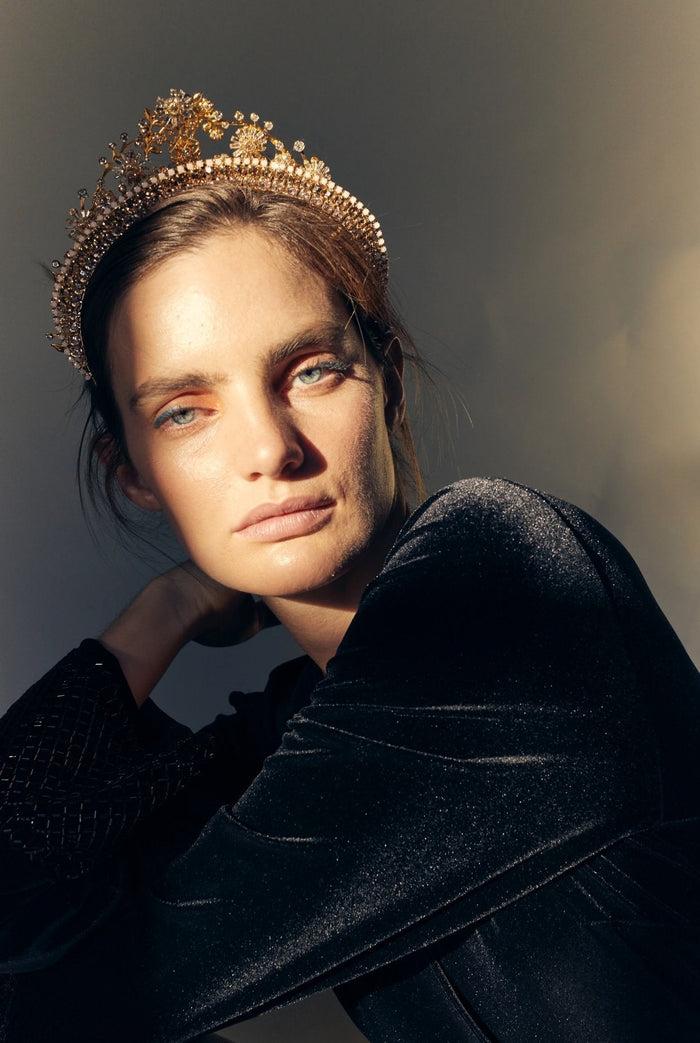 Lelet Ny Filigree Crystal Crown