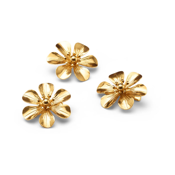 lelet ny Floral Clip Set of 3