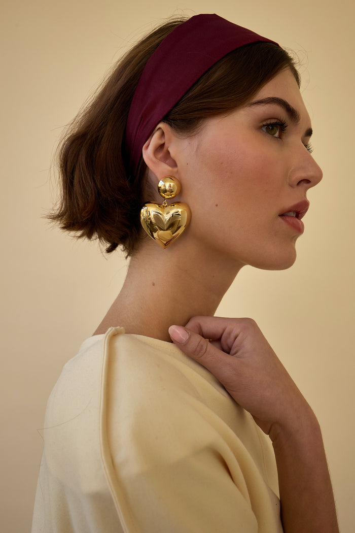 Lelet Ny Gigi Heart Earrings