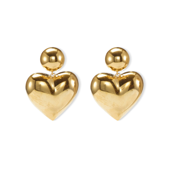 lelet ny Gigi Heart Earrings