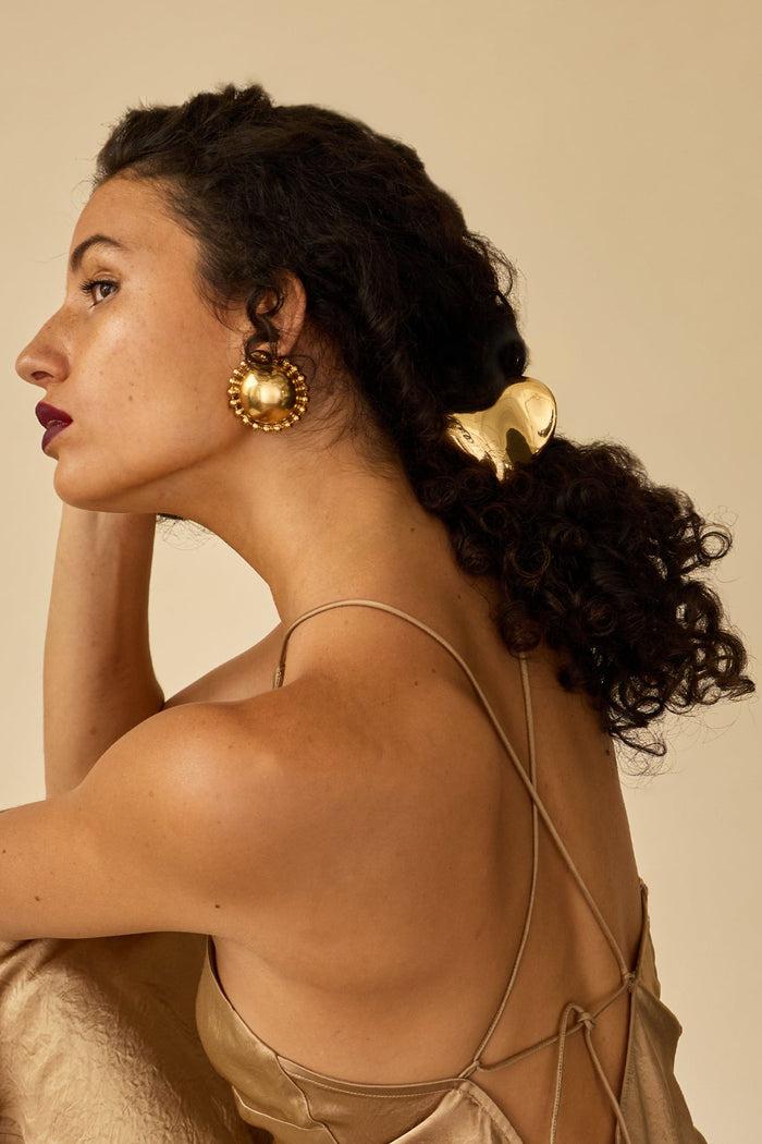 Lelet Ny Gigi Heart Metal Mega Claw Clip