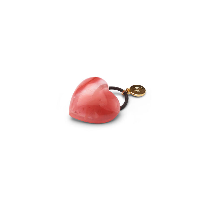 lelet ny Gigi Mini Heart Ponytail Holder