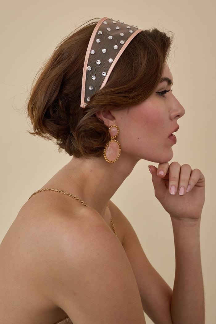 Lelet Ny Giselle Crystal Headband Black