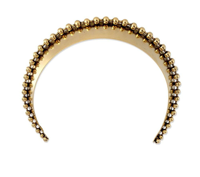 lelet ny Glossy Ballchain Wide Headband
