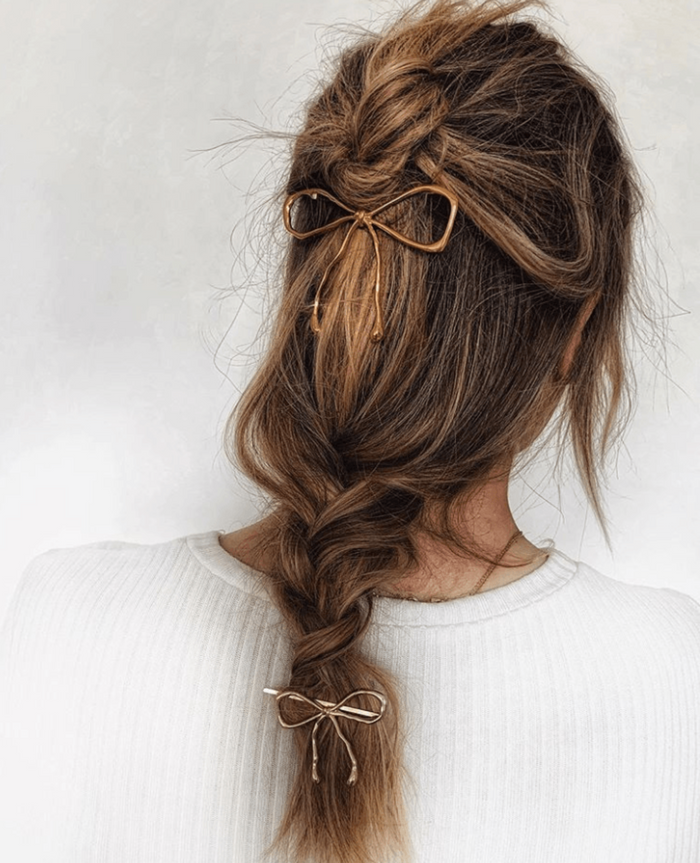 Lelet Ny Glossy Bow Barrette