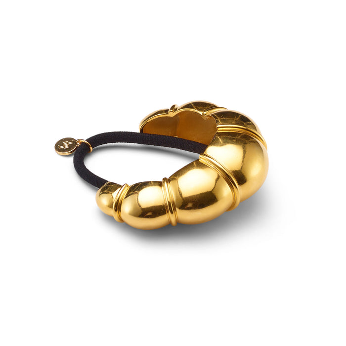 lelet ny Glossy Croissant Pony Cuff 14K Gold