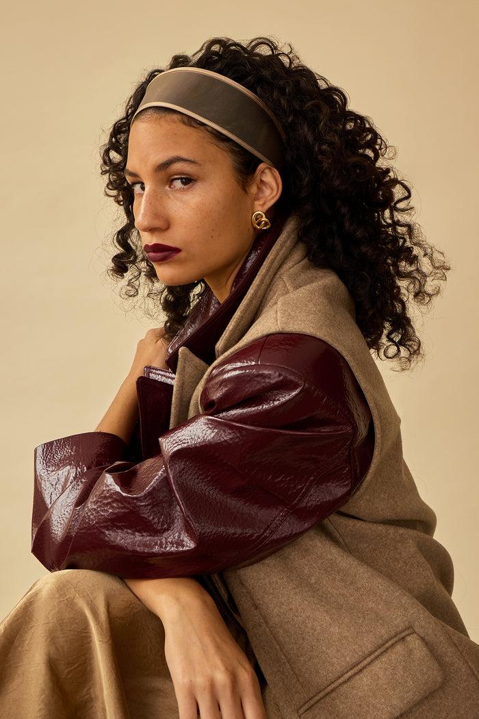 Lelet Ny Glossy Knot Stud Earrings