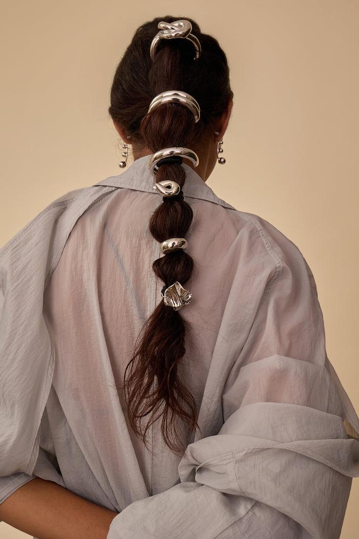 Lelet Ny Glossy Loop Ponytail Holder