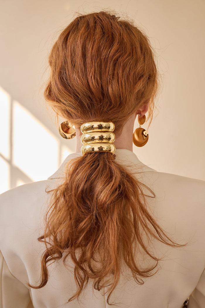 Lelet Ny Glossy Triple Arch Pony Cuff