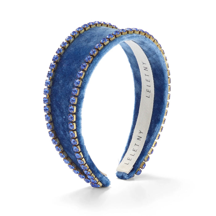 Lelet Ny Gwyneth Crystal Headband Black