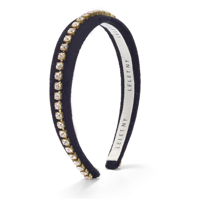 lelet ny Gwyneth Petite Crystal Headband Garnet