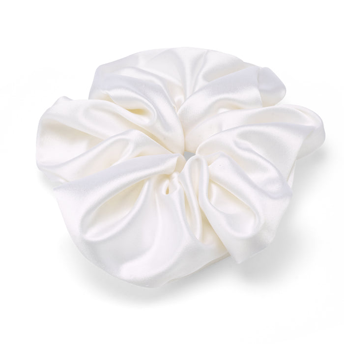lelet ny Hailey Oversized Scrunchie White