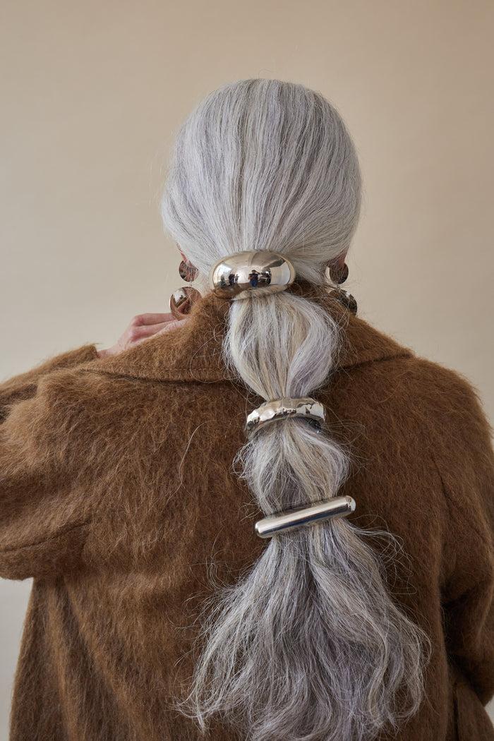 Lelet Ny Hammered Arch Pony 14K GOLD PLATE