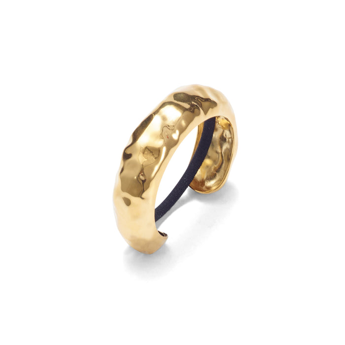 lelet ny Hammered Arch Pony 14K GOLD PLATE