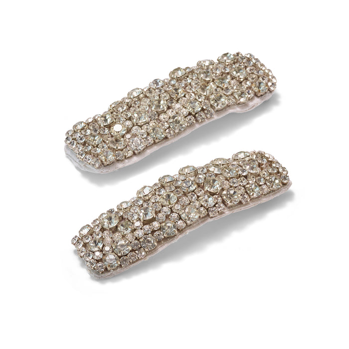 lelet ny Hannah Crystal Snap Clip Set of 2