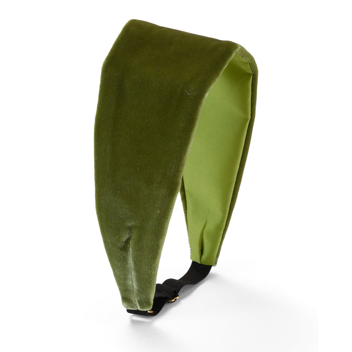 lelet ny Heloise Velvet Headwrap Cranberry