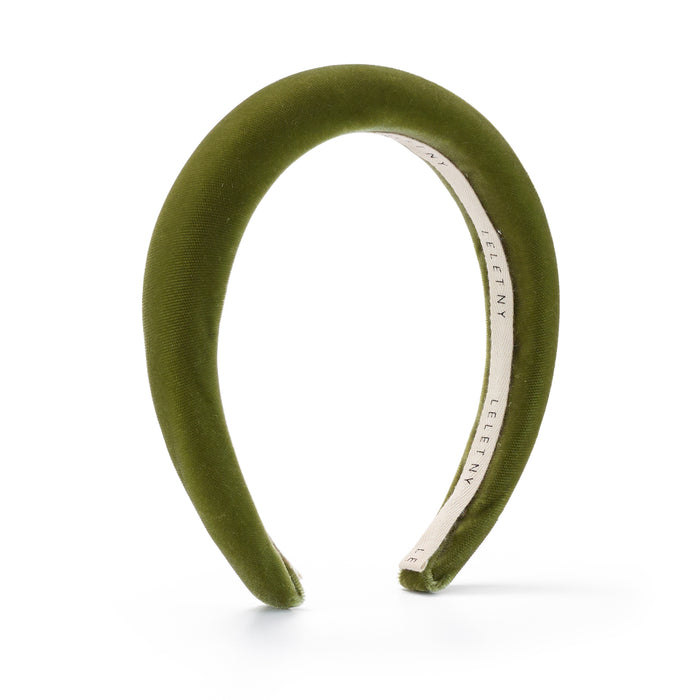 Lelet Ny Heloise Velvet Padded Headband Cranberry