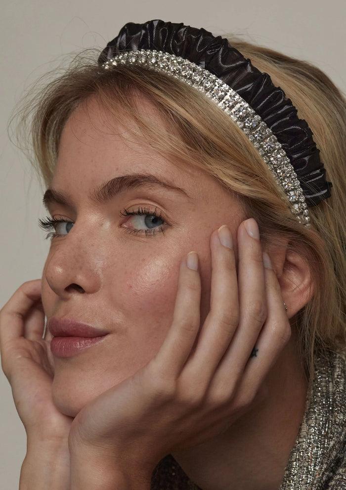 Lelet Ny Jess Crystal Crown 14K GOLD