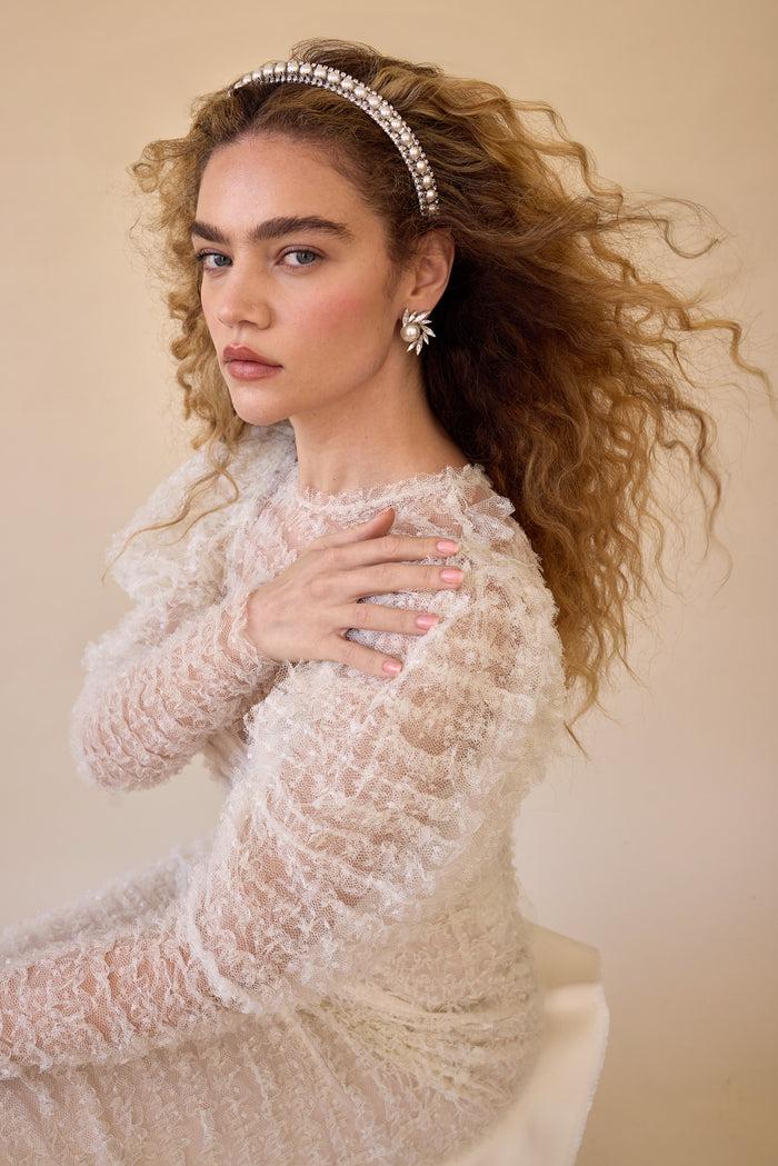 Lelet Ny Jess Pearl And Crystal Crown