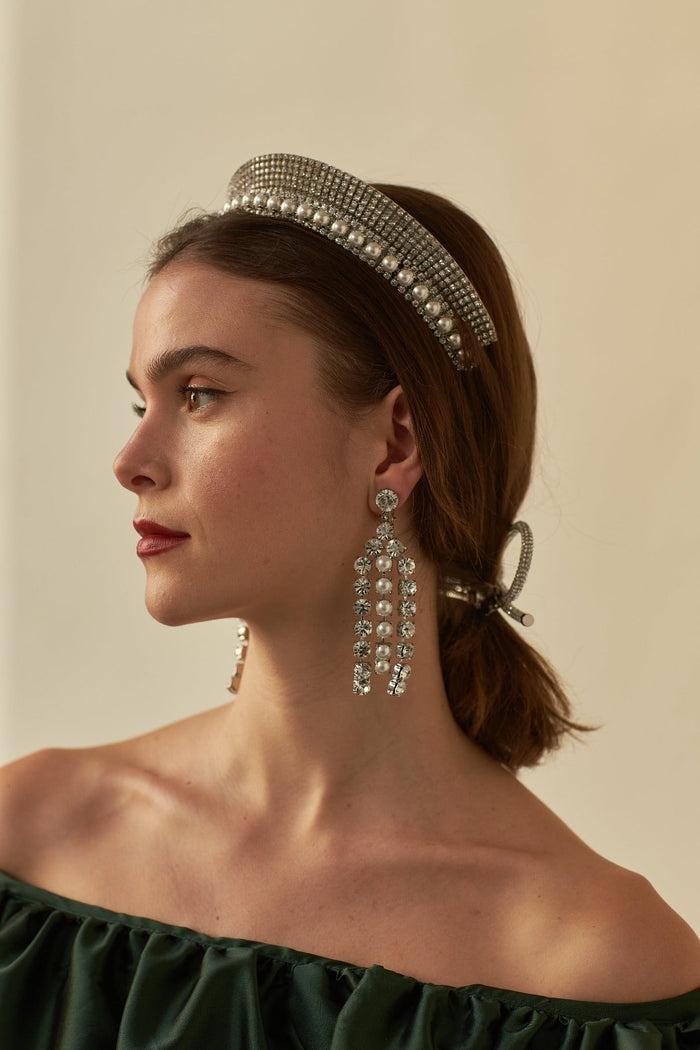 Lelet Ny Jess Pearl And Crystal Crown