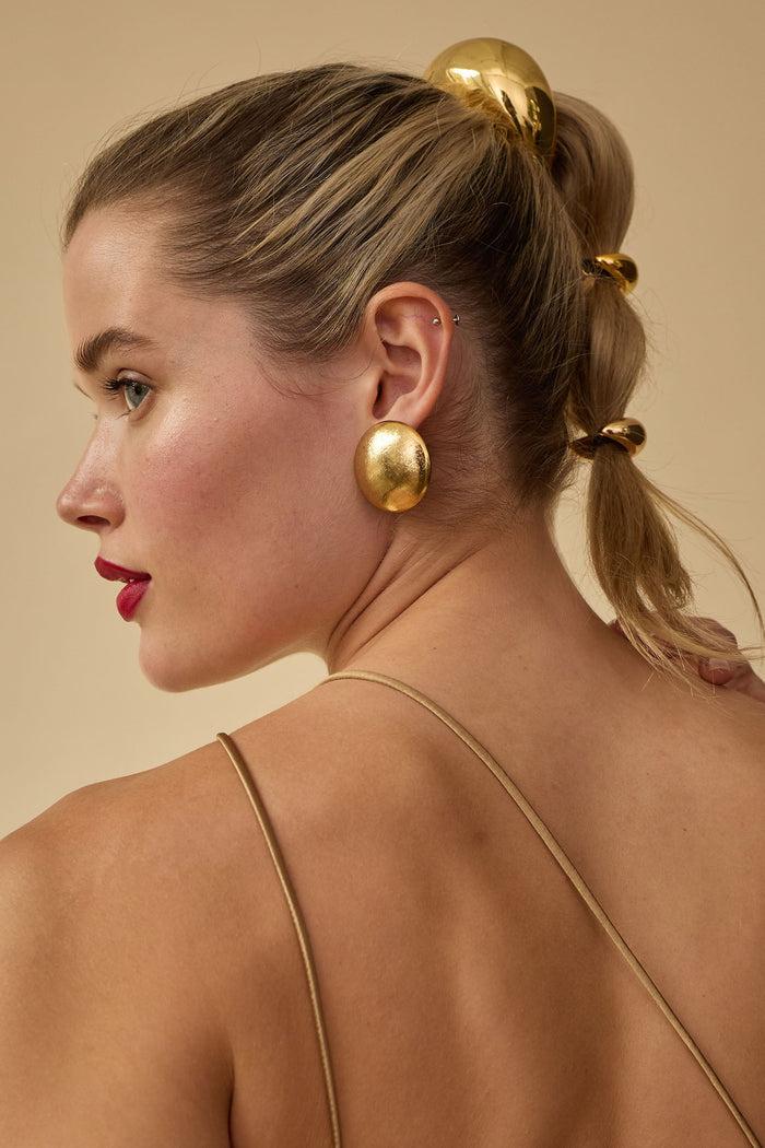 Lelet Ny Kelly Dome Stud Earrings