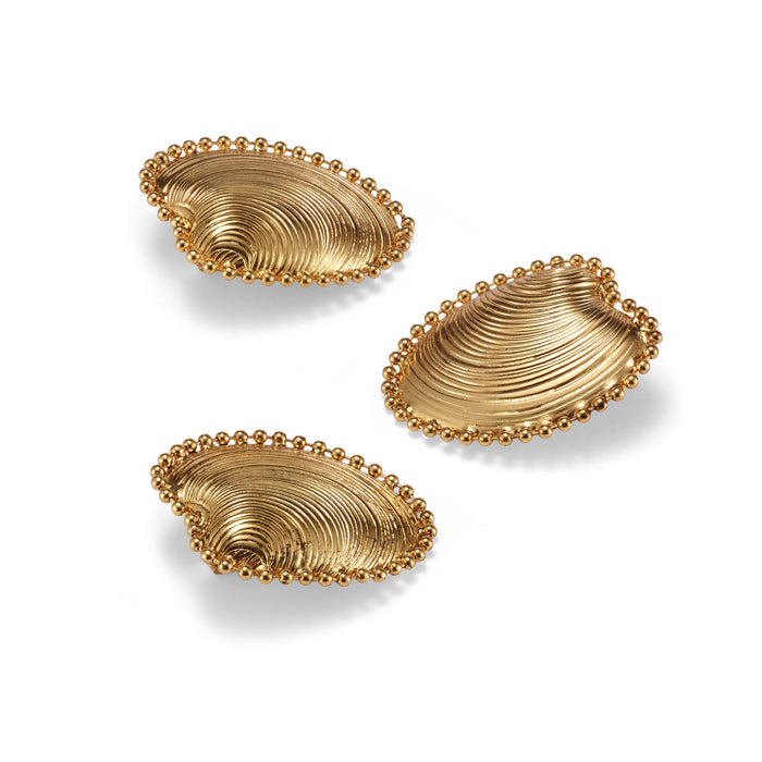 lelet ny Kya Ballchain Seashell Clip Set of 3